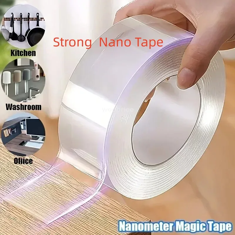 Kitchen Bathroom Shower Waterproof Mould Proof Tape Sink Bath Sealing Strip Tape Self Adhesive Waterproof Adhesive Nano Tape