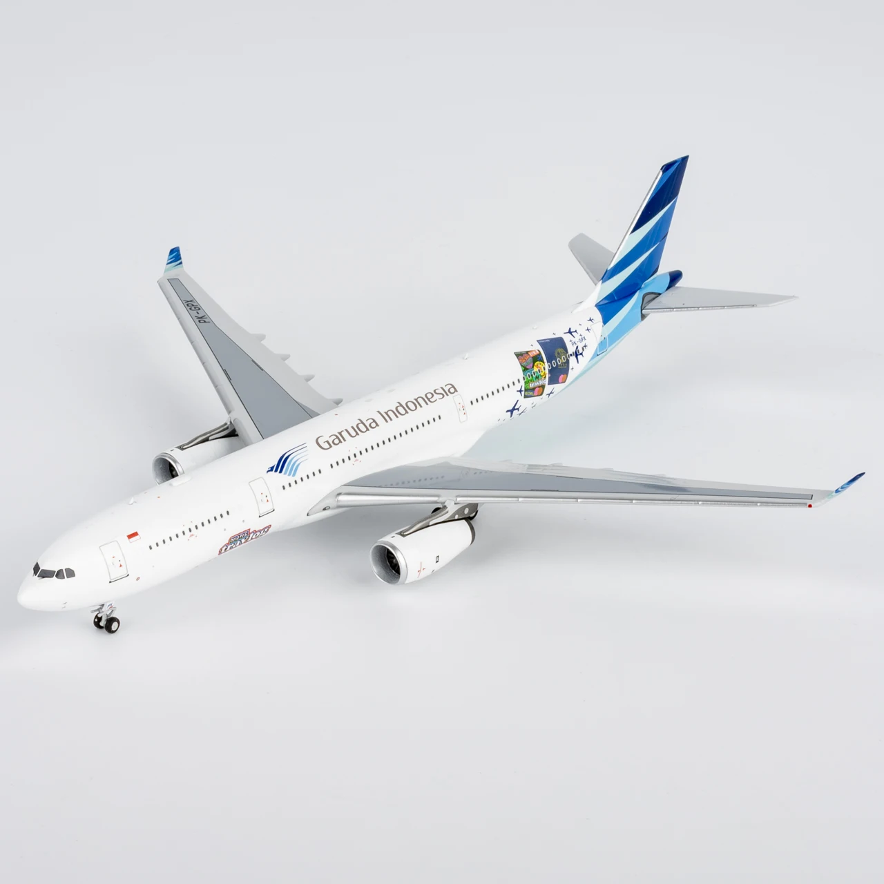 62075 Aereo da collezione in lega regalo NG Modello 1:400 Garuda Indonesia Airbus A330-300 Diecast Aircraft Jet Model PK-GPX