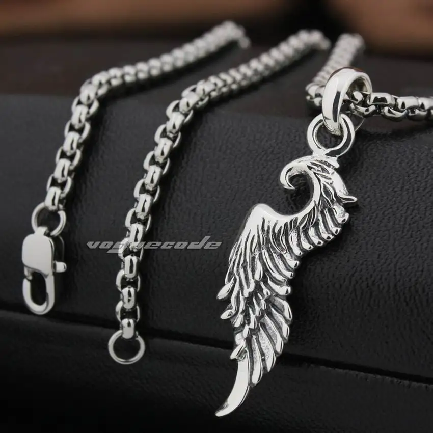 

925 Sterling Silver Tiny Devil Wing Charms Small Pendant 8Q020