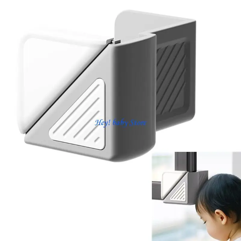 

Q1FE Reusable Window Corner Protector Cover Anti Collision Silicone Guard Shockproof