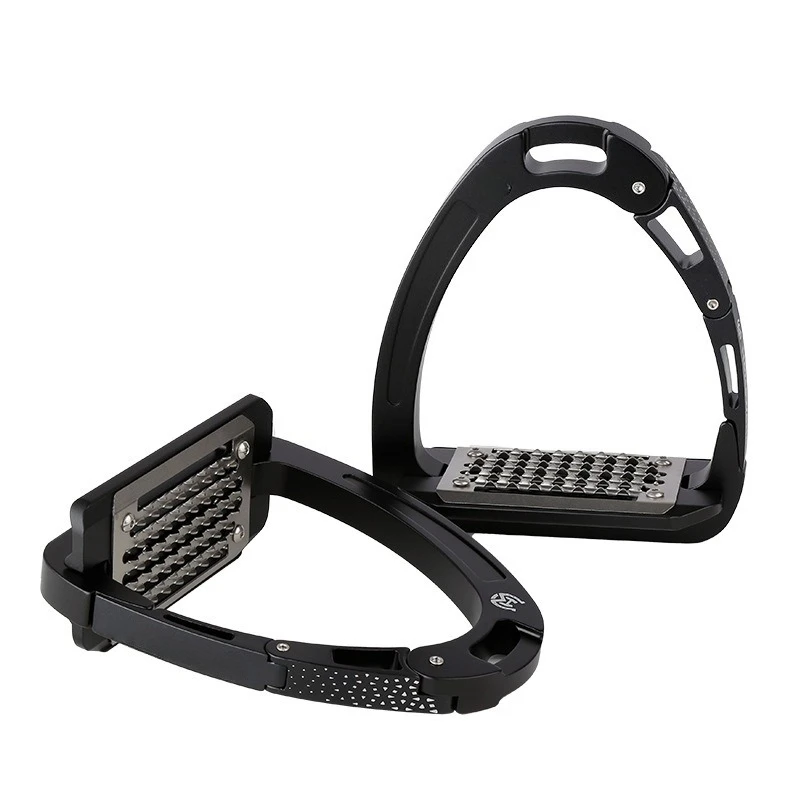 Safety Stirrups Anti Slip Stainless Steel Tread Lightweight Colorful Equestrian Equipment Horse Riding Accessories 8211017