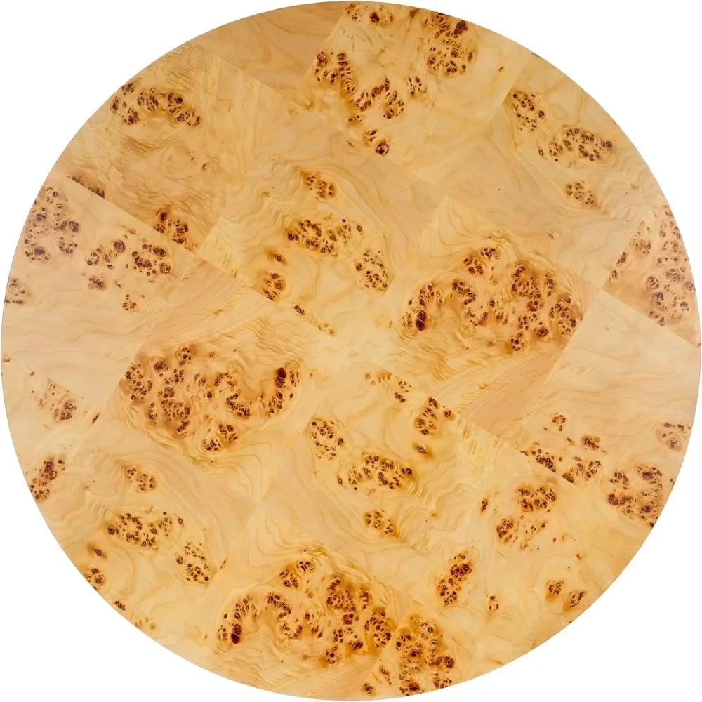 MINN-Table Basse Ronde Naturelle pour Votre Salon