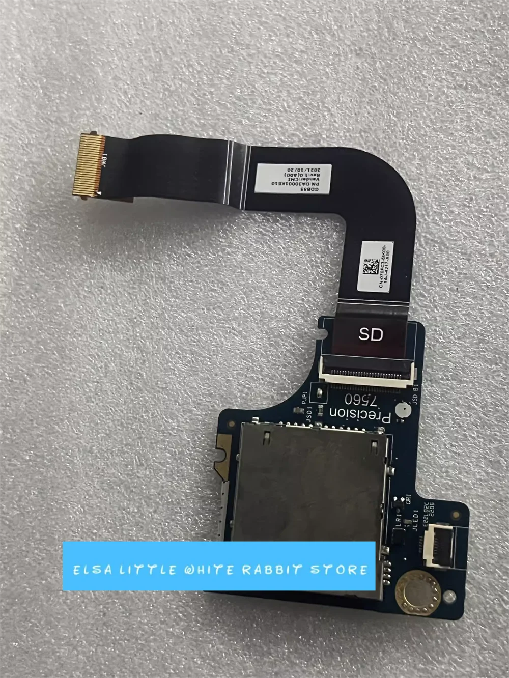 

FOR DELL Precision 7560 SD CARD READER BOARD W CABLE GDB55 LS-K625P