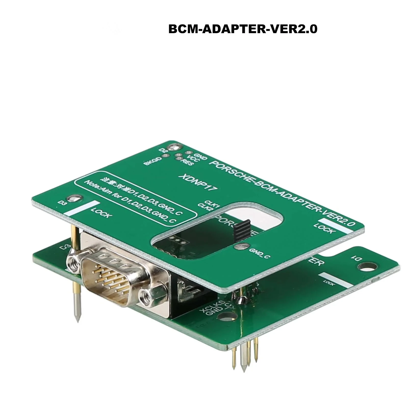 محول Xhorse XDNP17 بدون لحام لمحول Porsche IMMO BCM يعمل مع جهاز برمجة VVDI Prog MINI PROG KEY TOOL PLUS