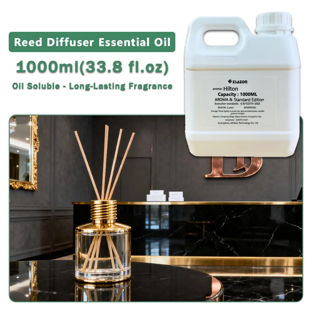 ESAEON Aroma Diffuser Essential Oil, For Reed Diffusers & Flameless Aroma & Vine Diffuser, Hilton/Kempinski - 1000ML(33.8 fl.oz)
