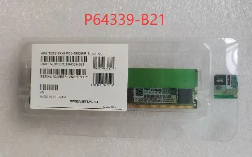 1pcs HPE P64339-B21 DDR5 32GB memory stick