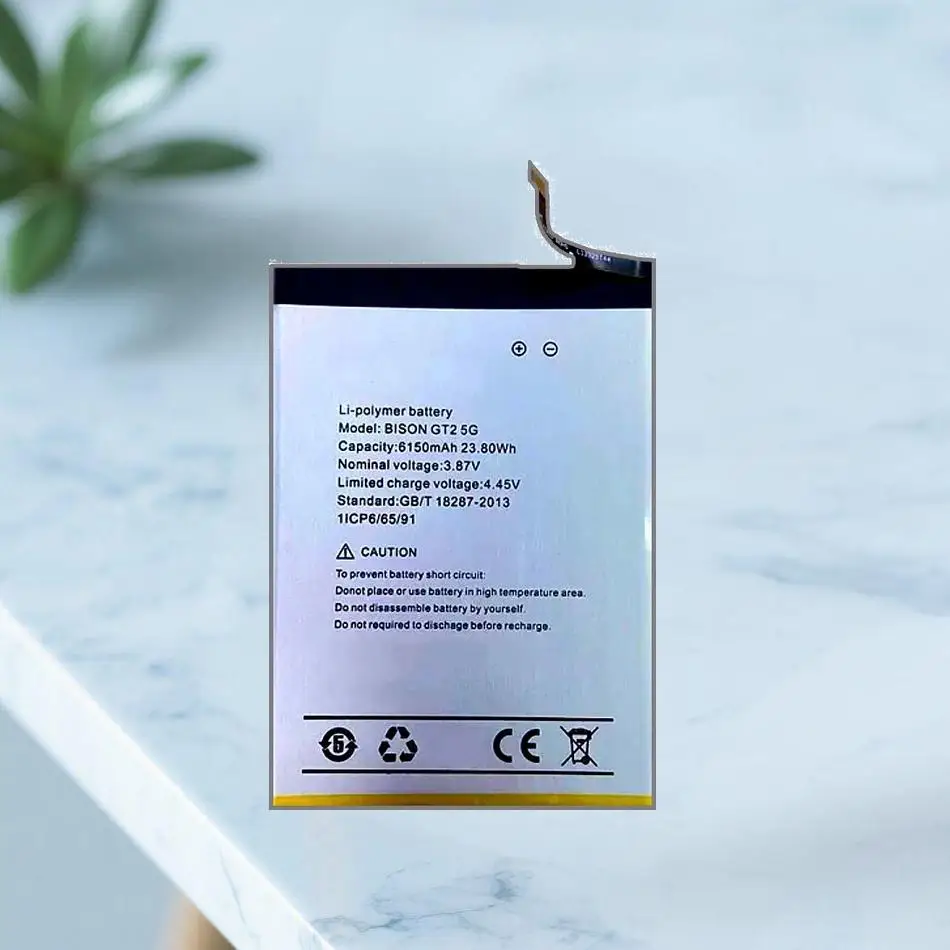 

Стабильный аккумулятор для мобильного телефона Umidigi Umi Bison GT2 Pro 5G 6150 мАч