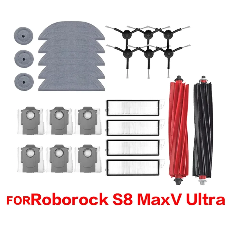 JDZD لملحقات Roborock S8 Maxv Ultra لأجزاء المكنسة الكهربائية Roborock S8 Maxv Ultra