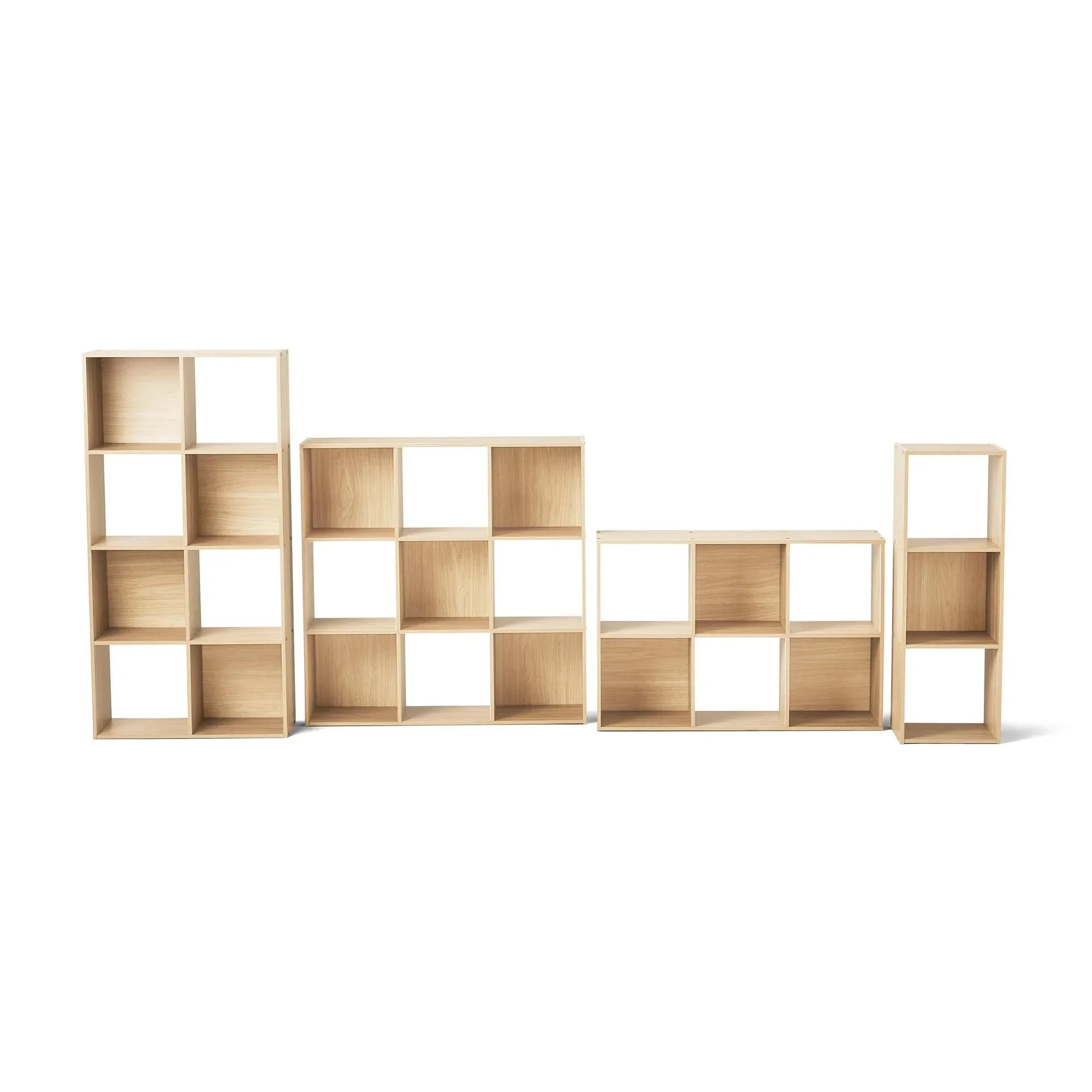 منظم تخزين 3 مكعبات، وحدة رف معيارية للخزانة والمكتب والمنزل