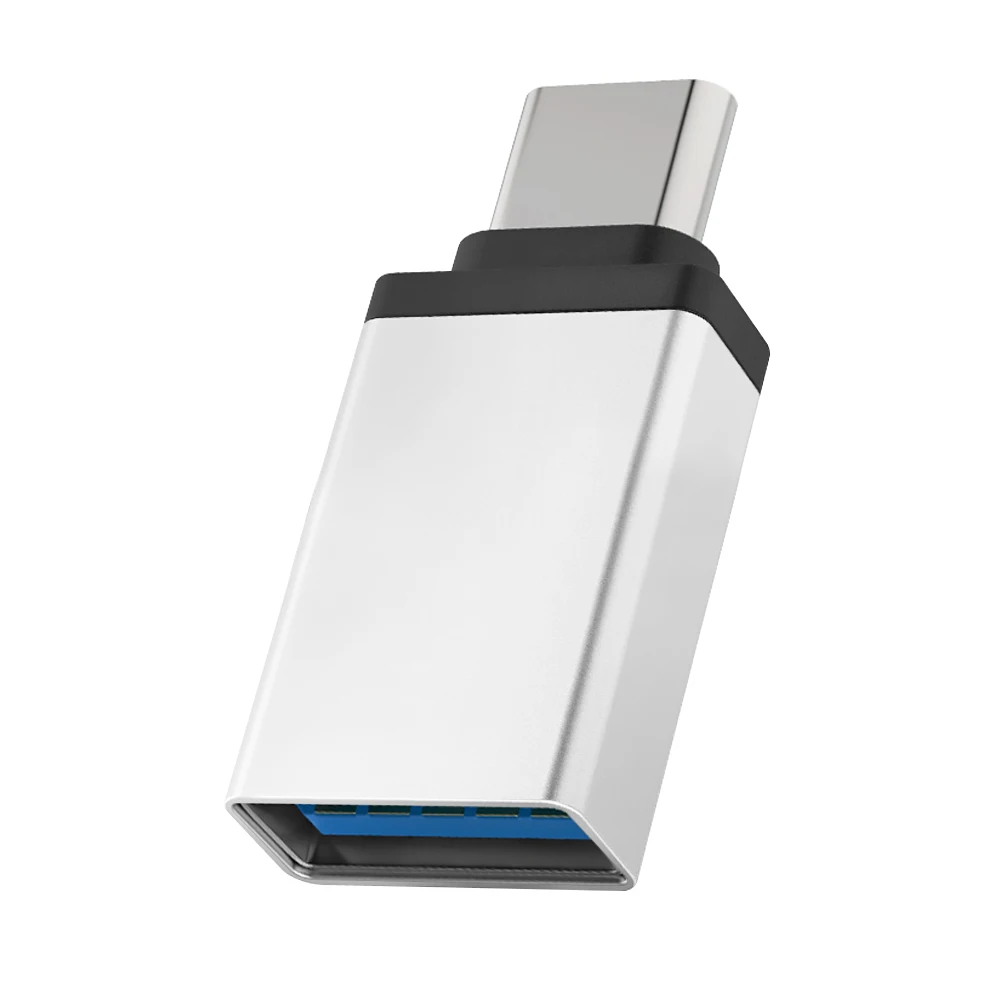 USB-C mannelijke naar USB-A vrouwelijke OTG-adapter USB 3.2 Gen2 10Gbps hogesnelheidsgegevensoverdracht PD 60W snelladen voor iMac MacBook Pro - afbeelding 1
