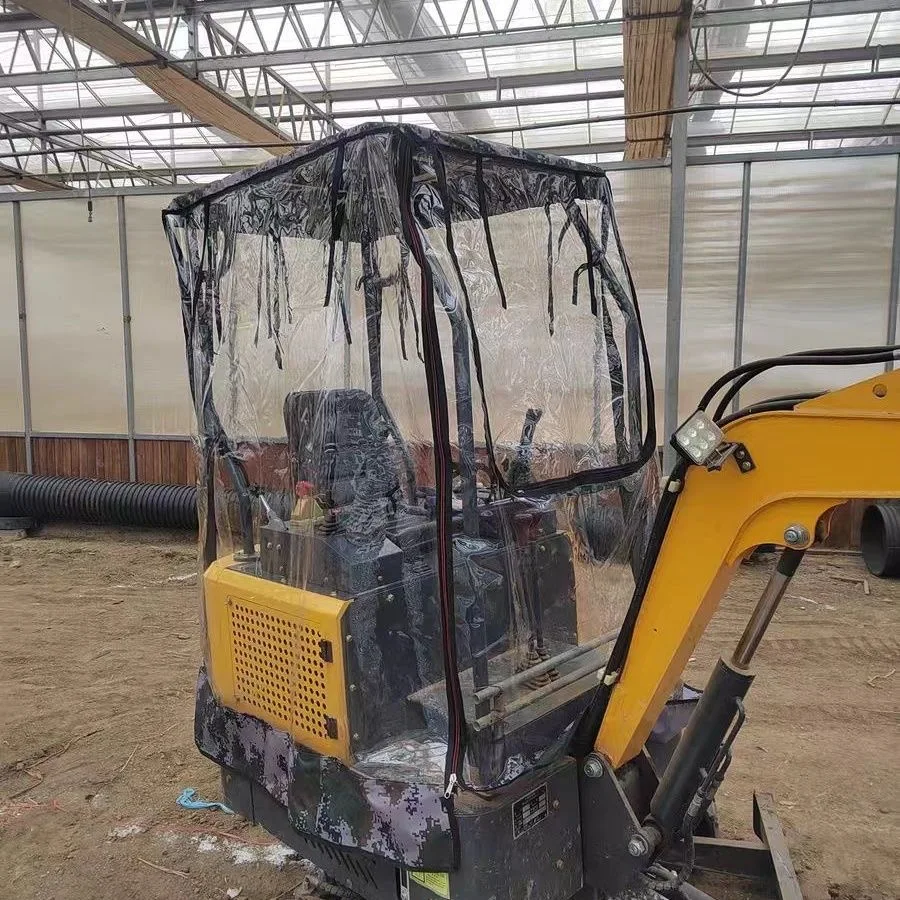 Mini Escavadeira Capa de Carro Toldo Quente Pvc À Prova de Vento Para Kubota JCB Yanmar Sany