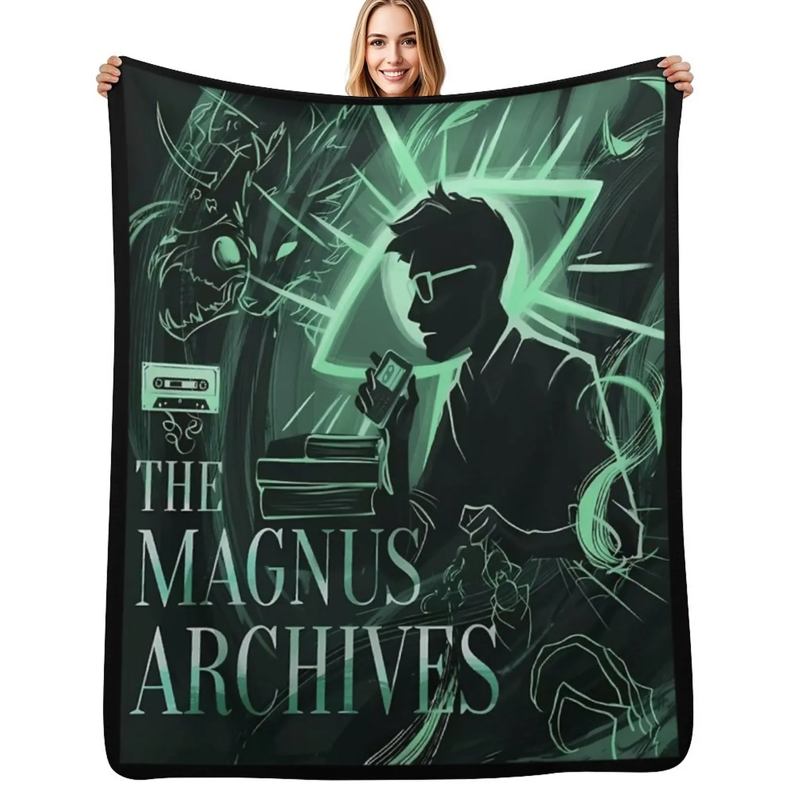 

The magnus archives Throw Blanket Moving Weighted Baby Cute Blankets