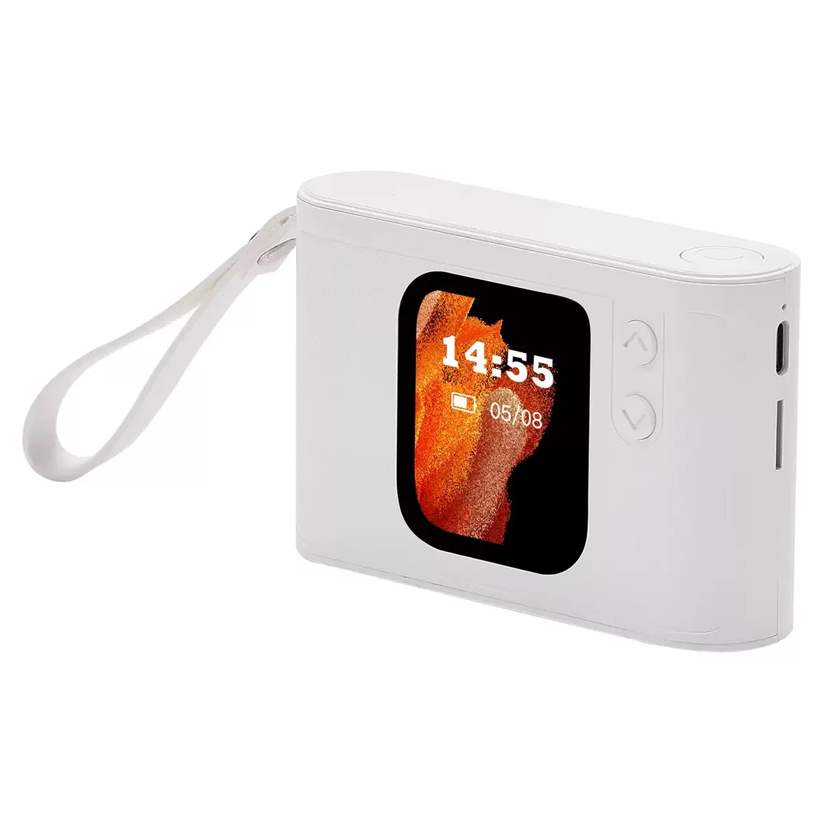 جديد بلوتوث 5.4 جيب متعدد الوظائف شاشة ذكية صوت صغير بطاقة مريحة إدراج الصوت في الهواء الطلق شاشة عرض APP #6