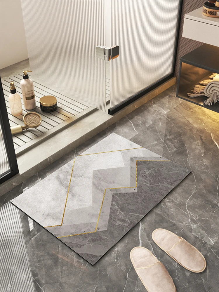 

Коврик для ванной Meisda Luxury Home Use Silicon Dendroid: супервпитывающий, противоскользящий, быстросохнущий, грязеотталкивающий, для дома