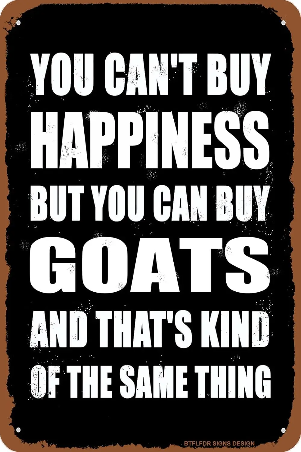 Tin Sign - You Can;…