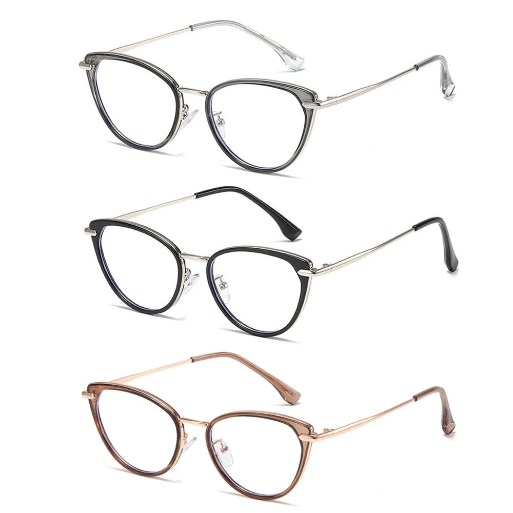 VIVIBEE Women's Blue Light Blocking Glasses - Cat Eye Computer Gaming Eyewear, UV400 Protection