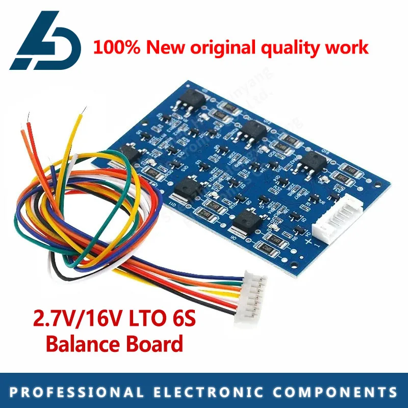 2.7V/16V LTO 6S Balance Board Equalization Circuit  Lithium Titanate Battery/Super Farad Capacitor Protection Board