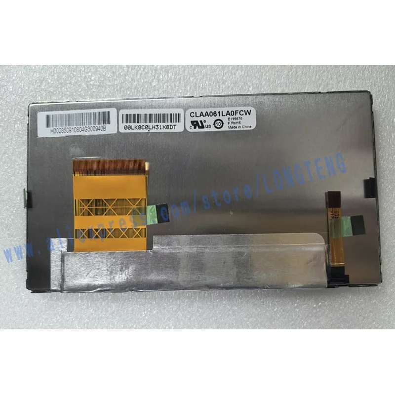 Original 6.1inch CLAA061LA0ACW CLAA061LA0FCW CLAA061LA0DCW For CPT Original LCD Screen Display panel With Touch Screen 800*480