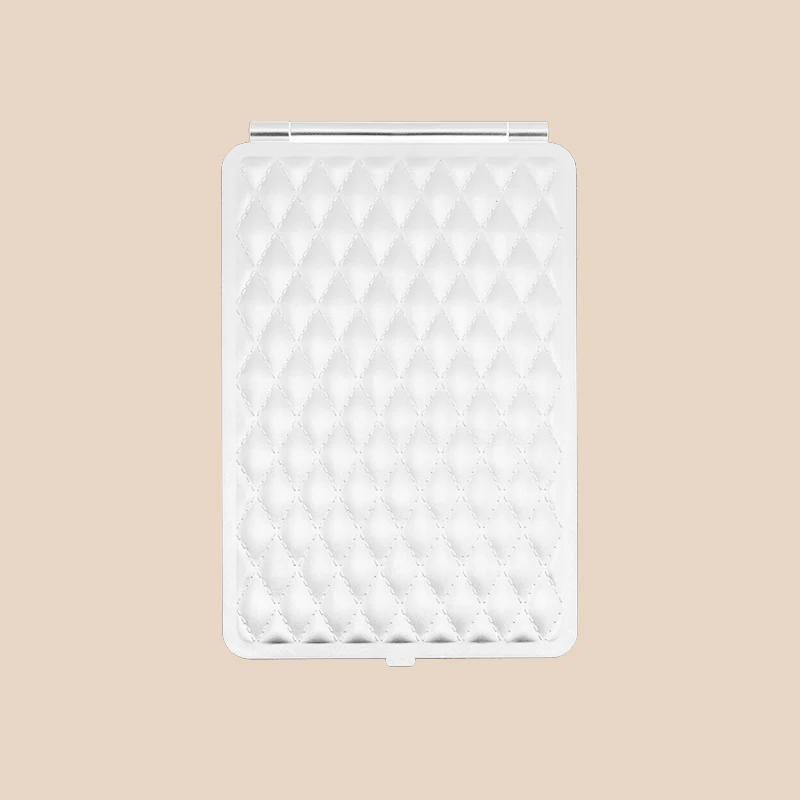 مرآة مكياج LED قابلة للطي مع مرآة زينة لسطح المكتب ببطارية 1500 مللي أمبير في الساعة مع ضوء ساطع قابل للتعتيم للسفر المنزلي #6