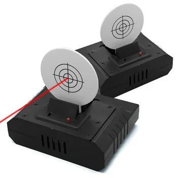 Bolsa juguetona CS deporte sensor láser objetivo reinicio automático juguete dispositivo de juego adiestramiento en interiores objetivo láser juguetes eléctricos 2MW AQB116