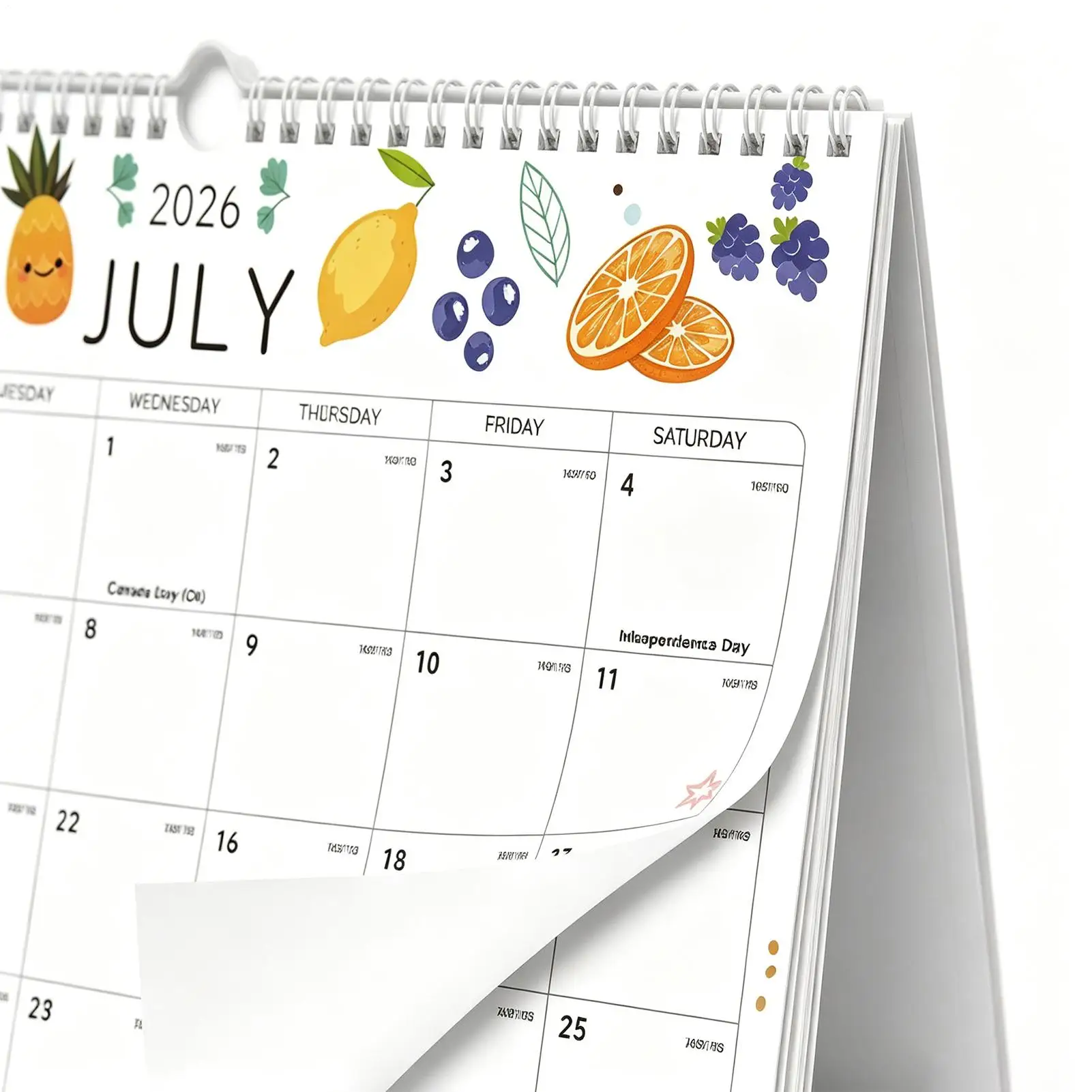 

2026 Calendar Wall 18 Monthly Hangable July 2026-Dec 2027 Monthly Wall Calendar For Easy Organizing Study School Task Home