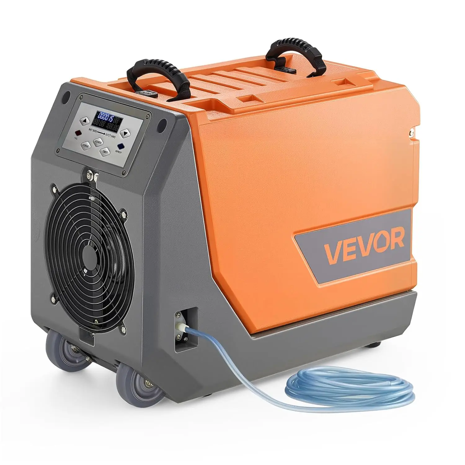 

180 Pints Commercial Dehumidifier with Pump/Drain Hoses, Portable Crawl Space Dehumidifiers for Basement Storage Room Industrial