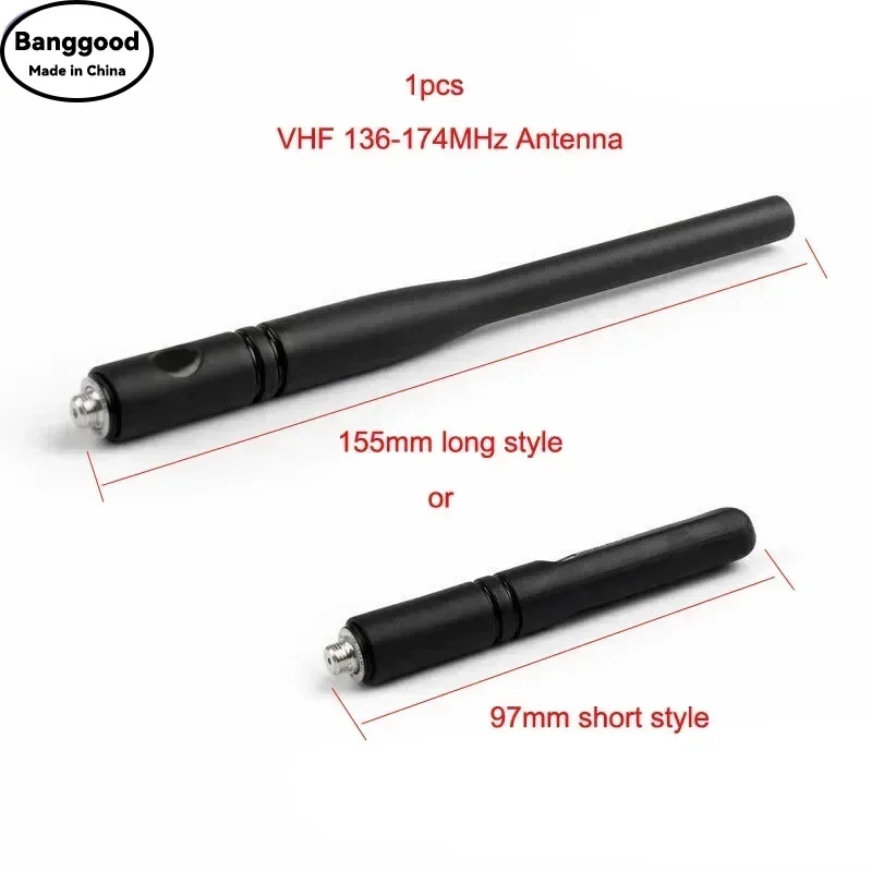 

1 шт. VHF-антенна для радиостанций Motorola XIR P8260 P8268 P8668 P8628 P8620 P8608 DP3400 GP328D GP338D DGP8550 DGP5050 DEP550 DEP350