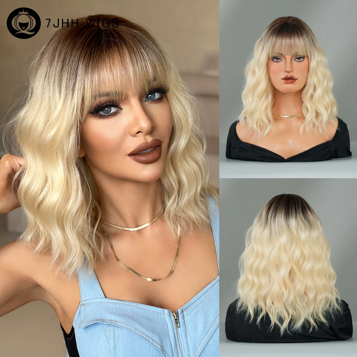 7JHH Wigs Shoulder …