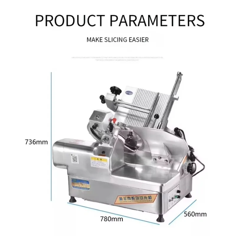 

Wholesale Fully Automatic Stainless Steel Meat Slicer Machine New Condition for Cutting Frozen Meat and Product Making