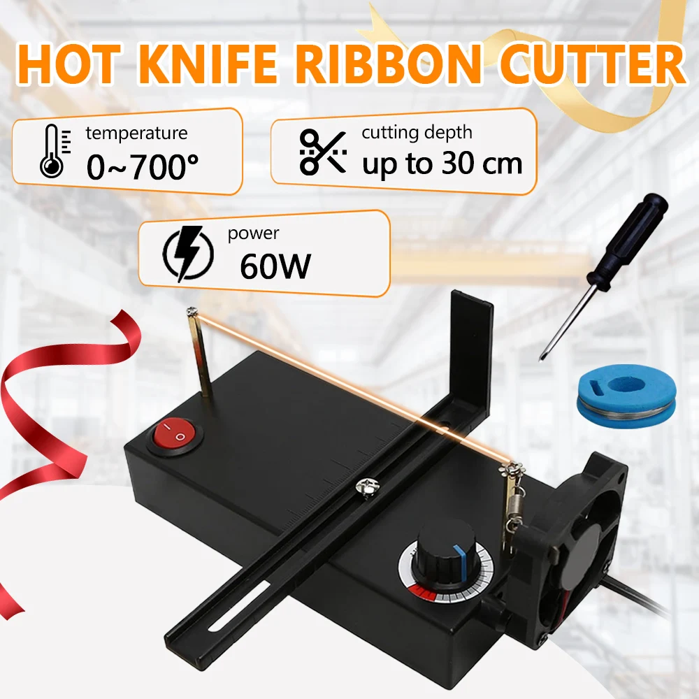 Hormy Mini Electric Styrofoam Thermal Cutter Tool Handheld Ribbon Lace Cutting Device for Home Crafting EU Plug Operated
