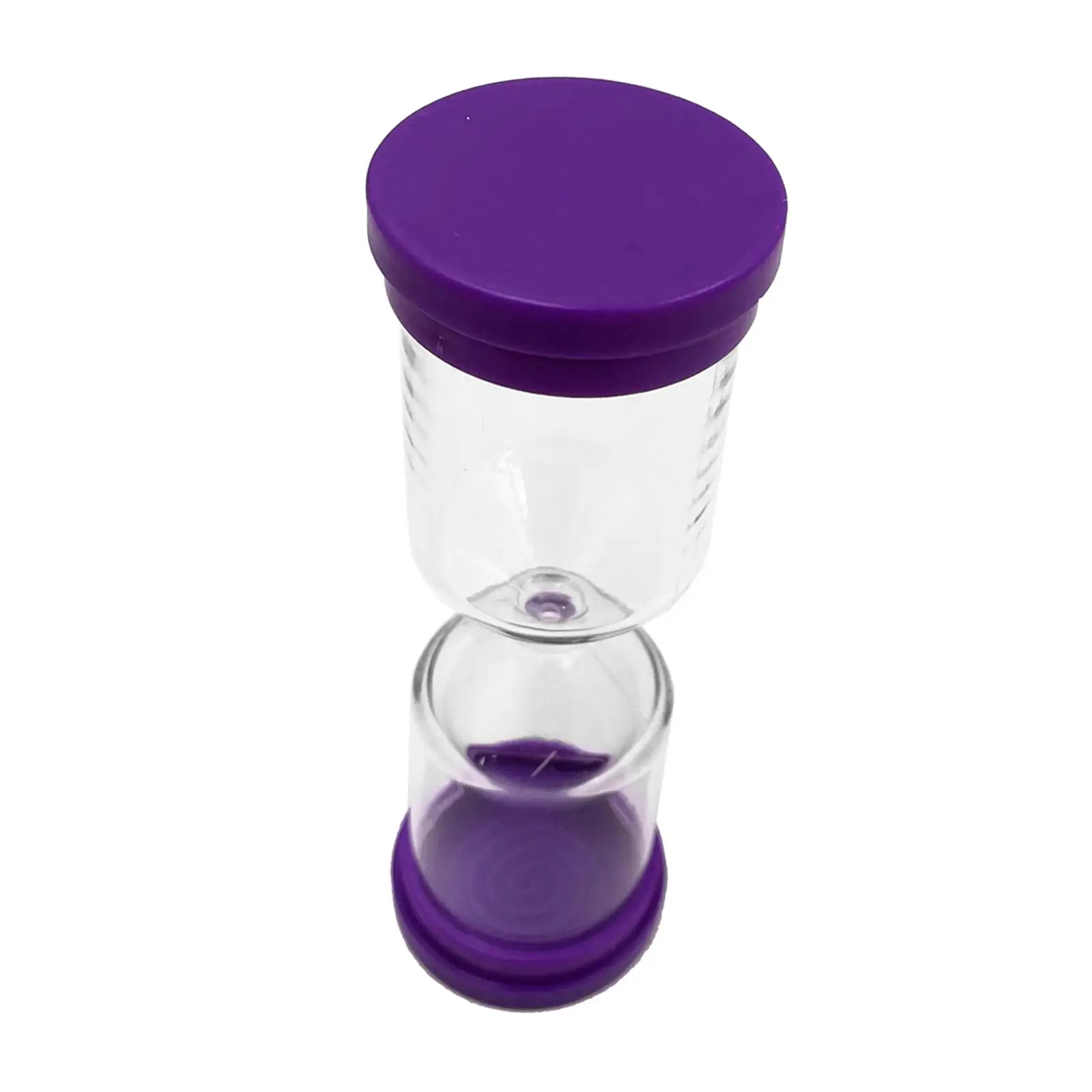 Empty Sandglass DIY Lightweight Time Management Decorative Sand Timer for Games Home Desk Office Study