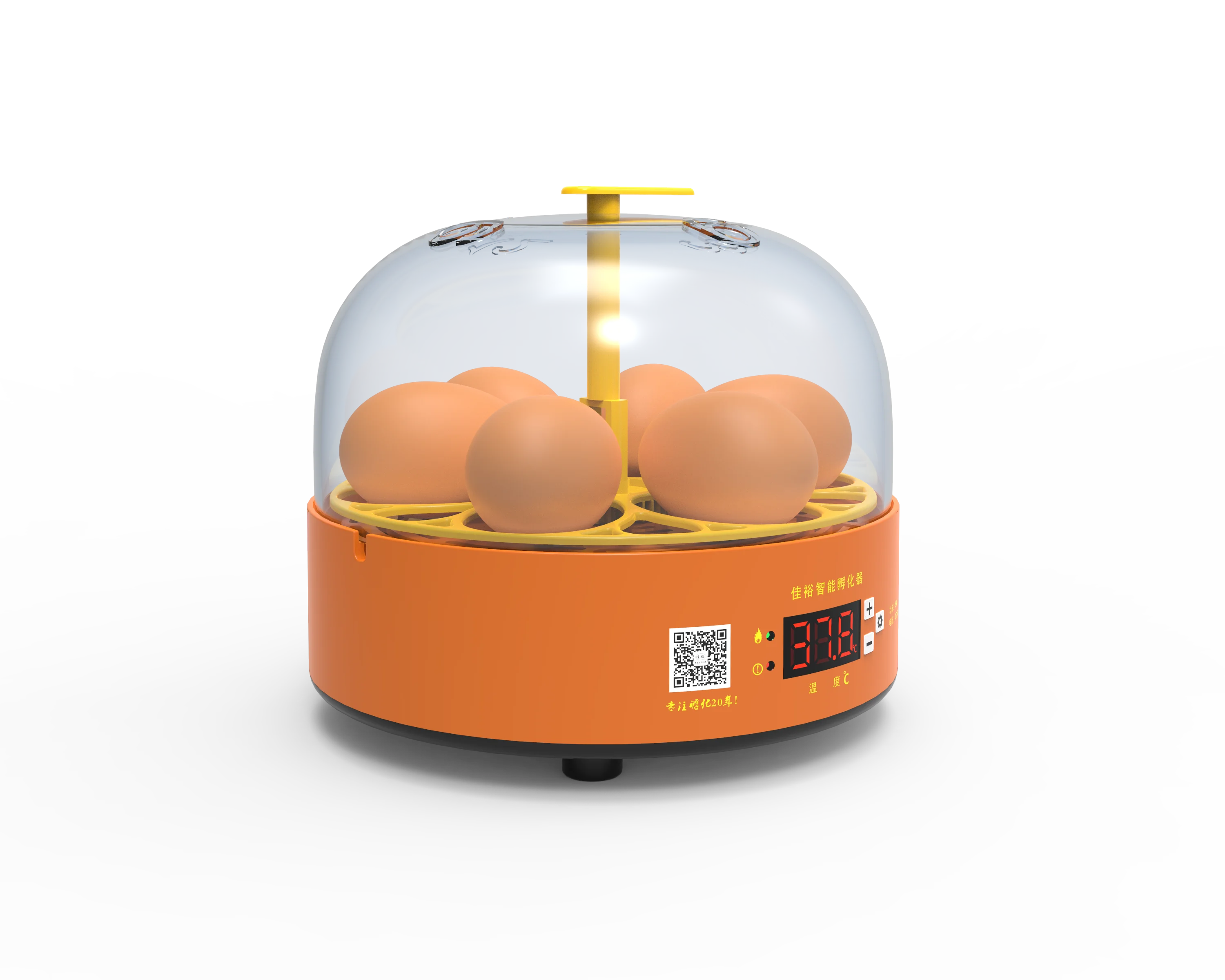 

Fully Automatic 6 Incubator Digital Hatching Machine Auto Turning for Chicken Duck Turkey Goose CE