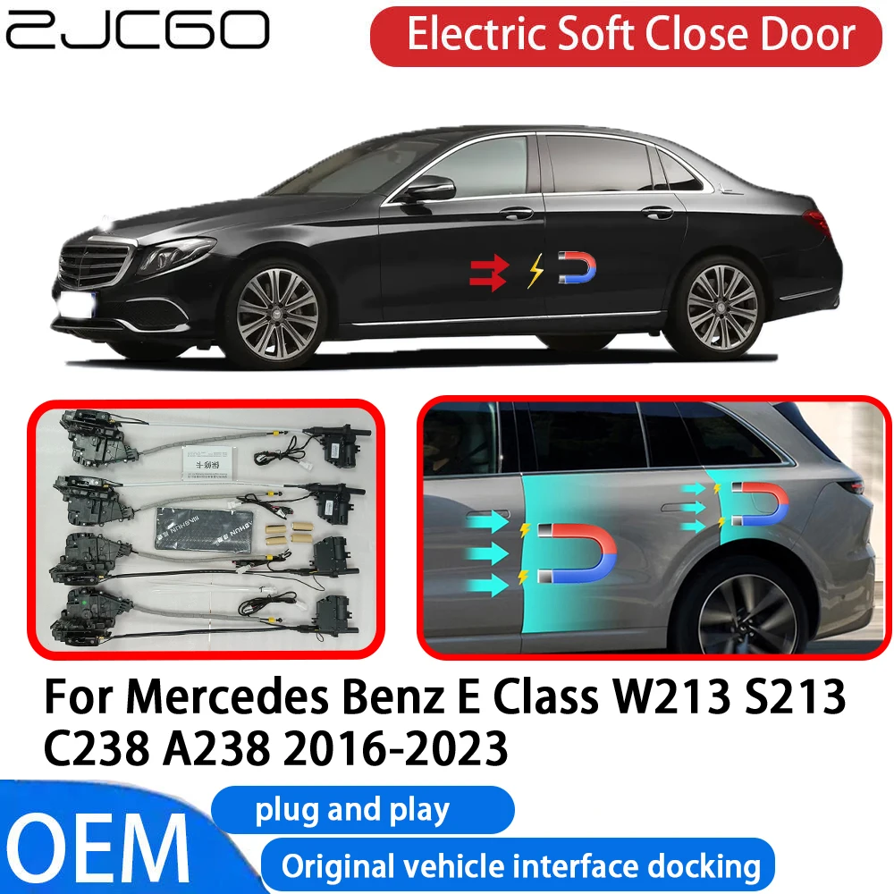 

for Mercedes Benz E Class W213 S213 C238 A238 2016-2023 Car Automatic Electric Soft Close Door Closer System OEM Plug and Play