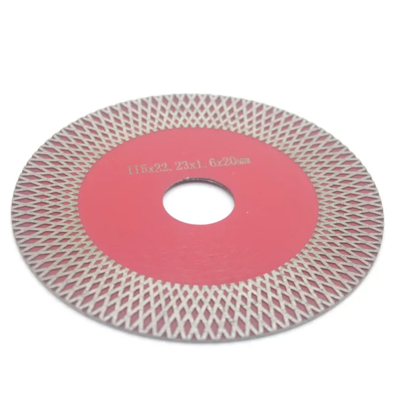 1 PC 115mm Diamant Trennscheibe Fliesen Keramik Marmor Trocken Schneiden Und Schleifen Kreissäge Klinge Power Rotory Werkzeug zubehör – Detail 4