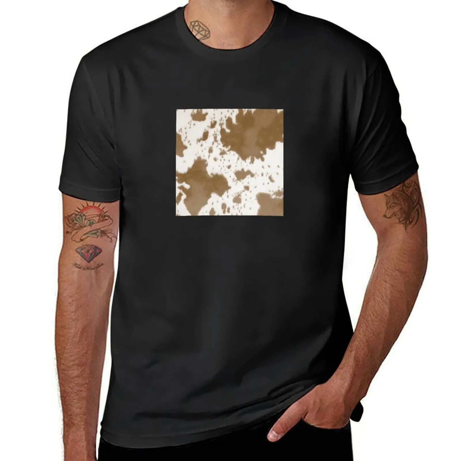 Nguni Cattle Hide T-Shirt new edition hippie clothes shirts graphic tees mens clothes