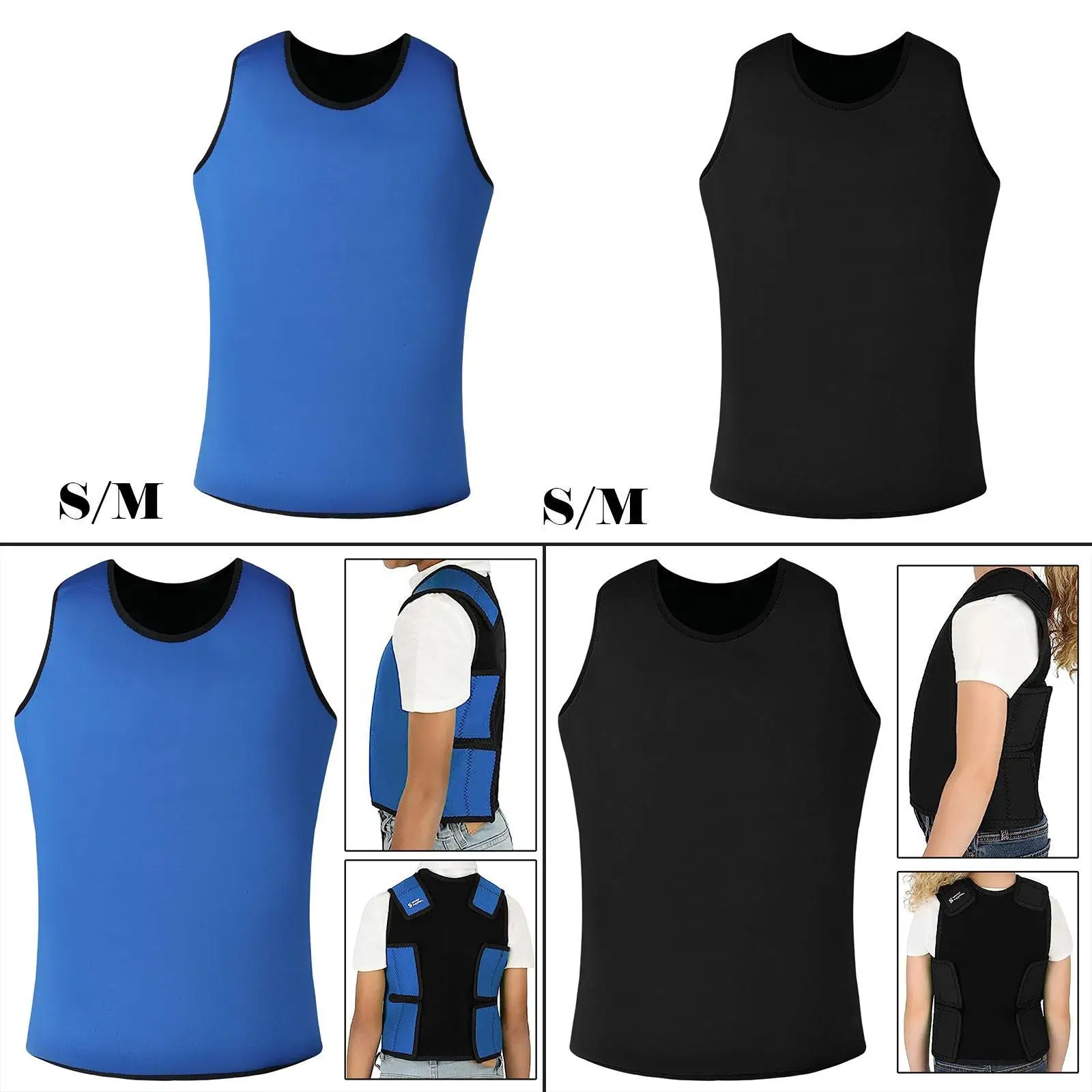 

Kids Sensory Vest Multifunctional Breathable Polyester Lightweight Deep Pressure for Birthday Gift Outdoor Activities Traveling