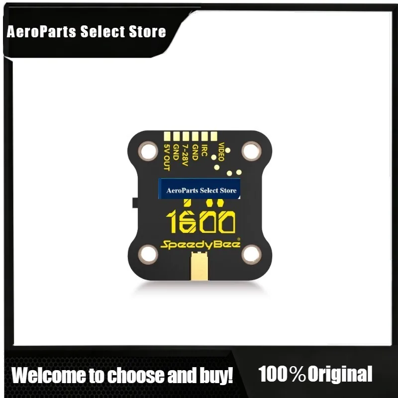 APartsSpeedyBee TX ULTRA VTX 1.6W Analog FPV Video Transmitter  Reliable Signal High Performance Module​ for Racing Drones