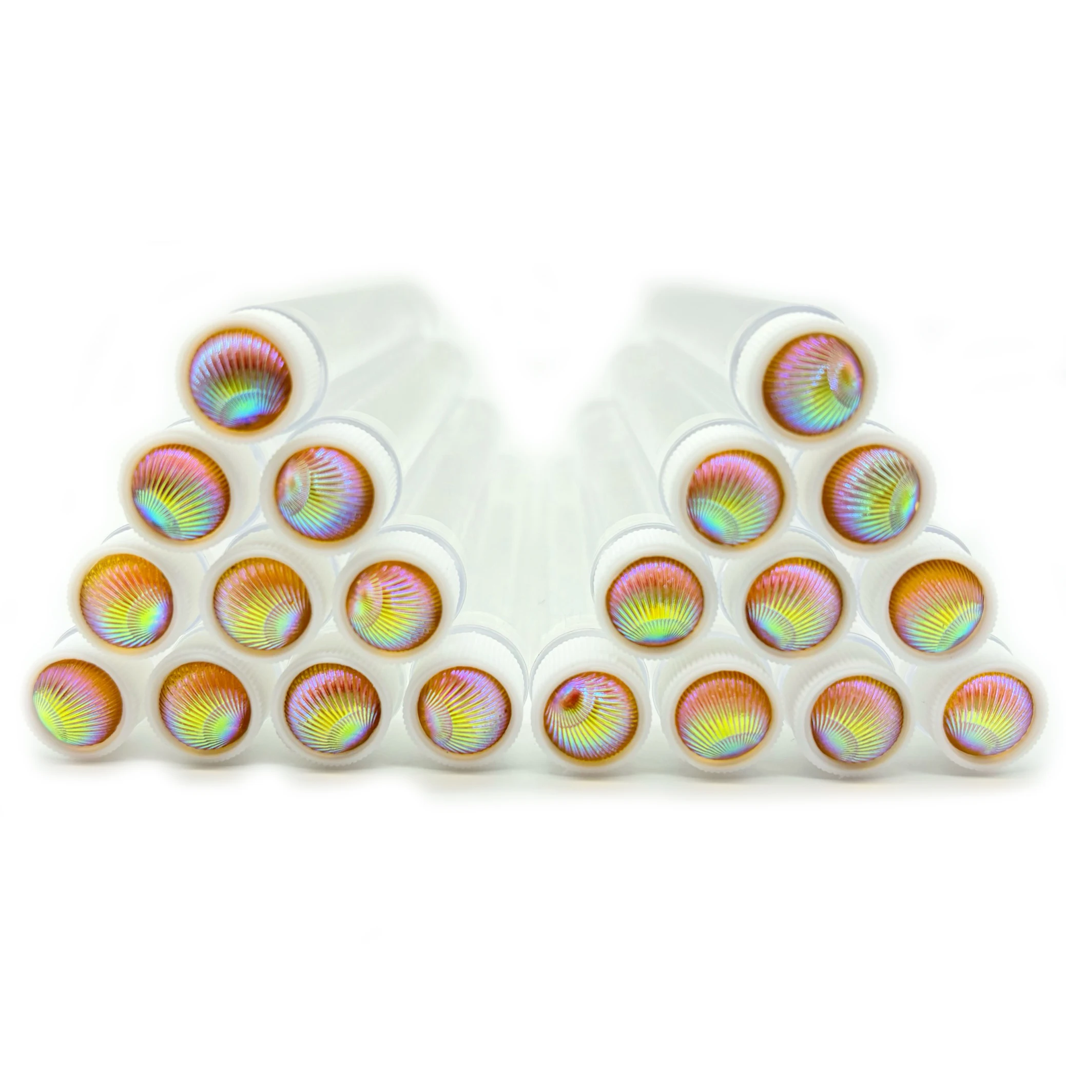 20 قطعة/الوحدة الغبار واقية رمش فرشاة أنبوب فارغة قابلة لإعادة الاستخدام لاش ماسكارا عصا استبدال ماكياج تطبيق الحاويات بالجملة