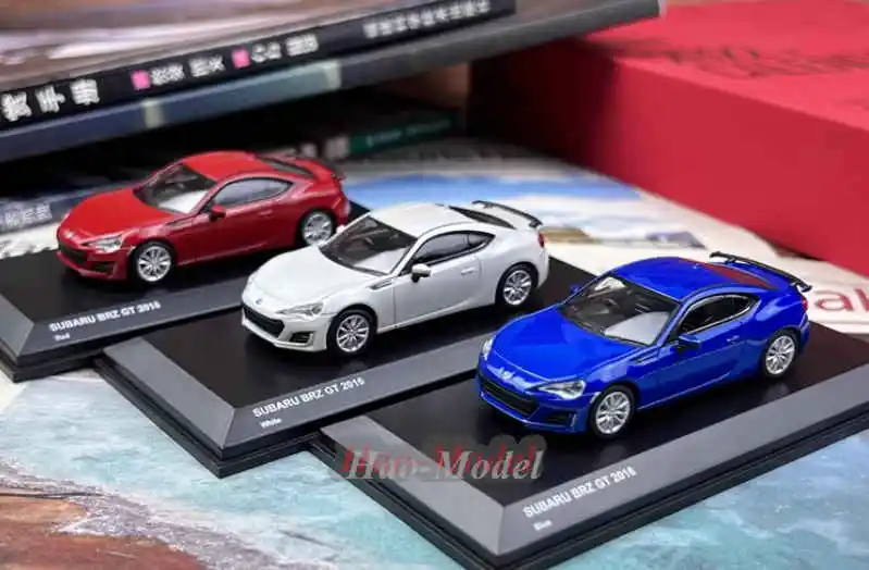 

KYOSHO 1:64 для Subaru BRZ, модель автомобиля из сплава, литая под давлением, имитация детских игрушек, подарки на день рождения для мальчиков, коллекция для хобби, красный