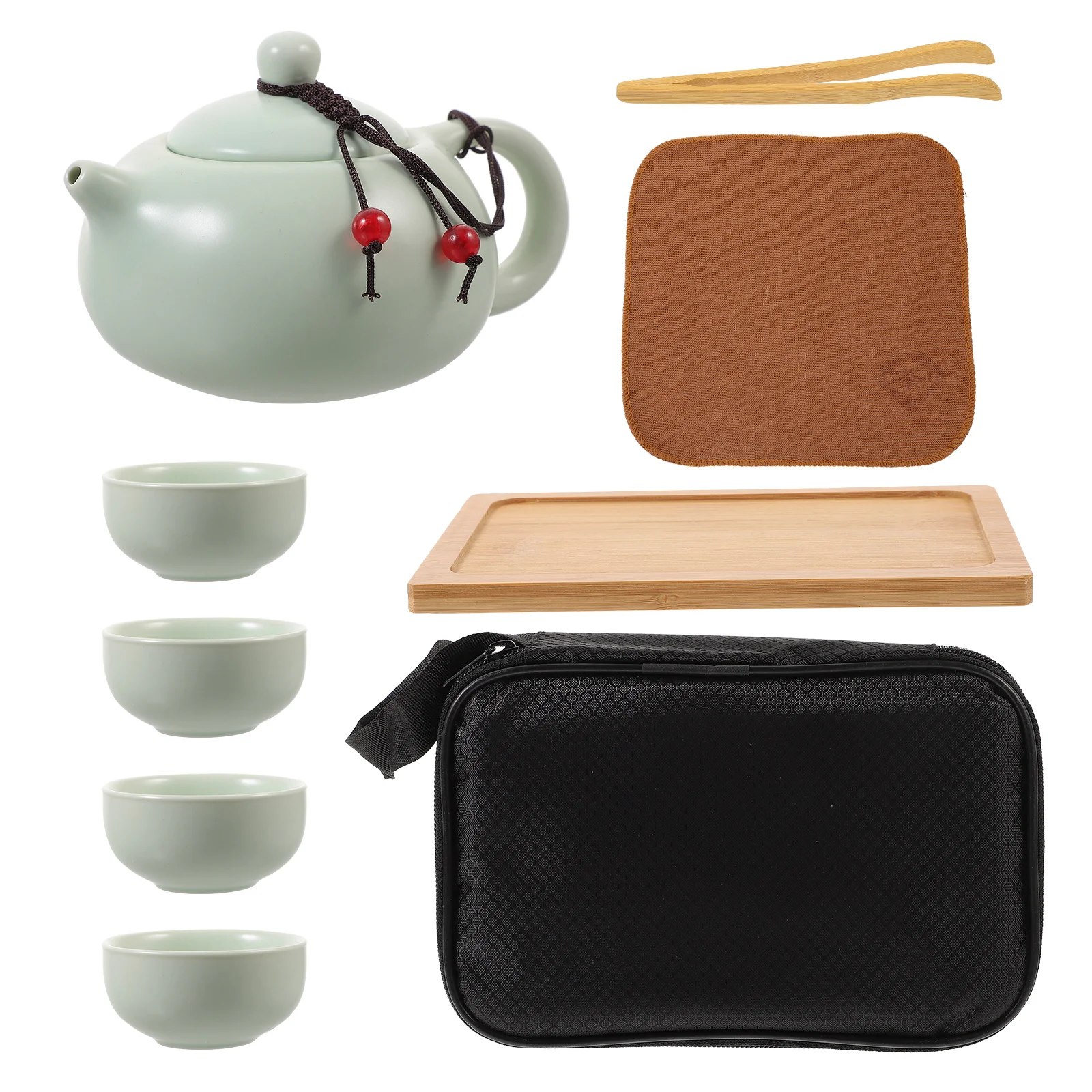 

Travel Kit Portable Tea Set Cups Mini Teapot Teapots for Teacup Ceramic Utensils