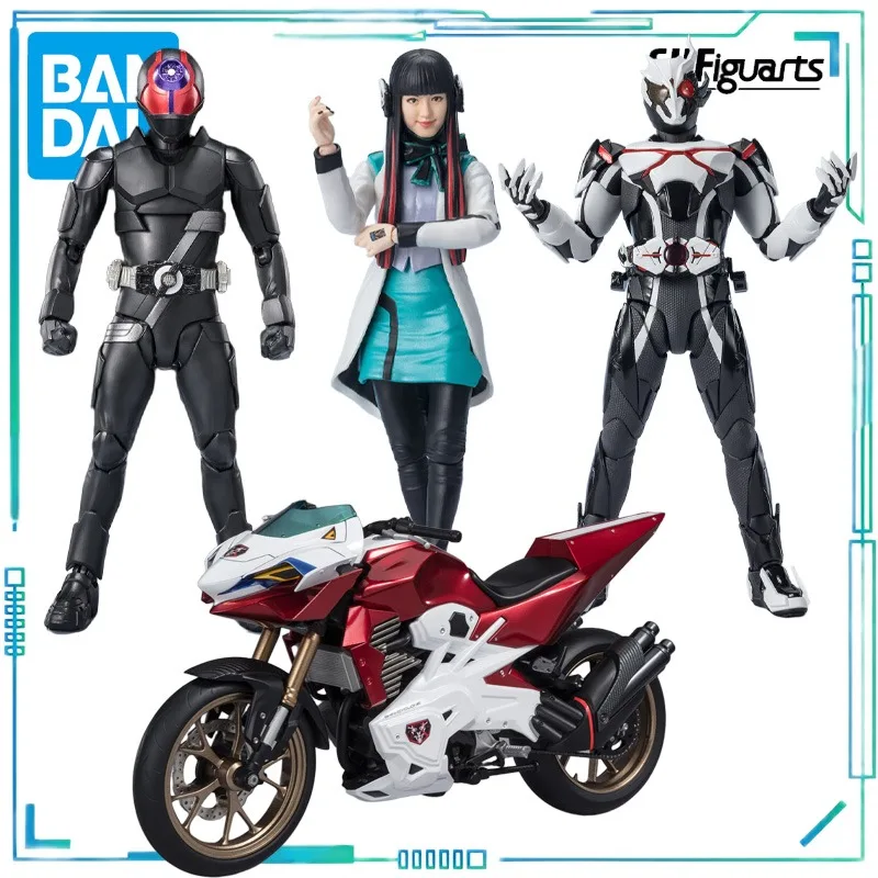

BANDAI Genuine S. H. Figuarts Series Kamen Rider Limited GM Knight Set,Yak,Yazoo ,New Cyclone Finished Product Model Collect