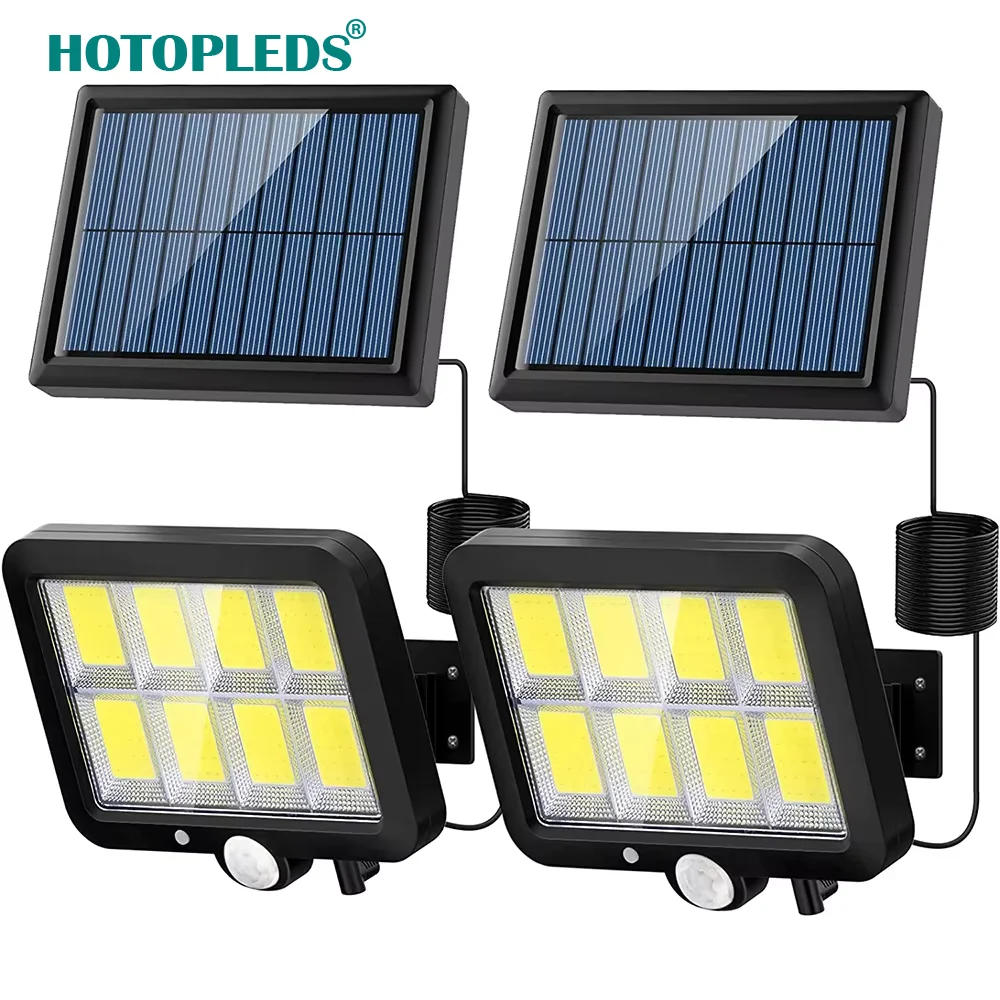 

Vertak 2W 160 Led Solar Led Lights Indoor Waterproof IP65 Solar Wall Lamp with 1200mAh Battery