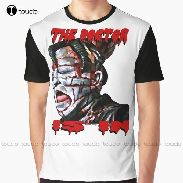 Hellraiser 2 - The Doctor Is In Graphic T-Shirt Custom Aldult Teen Unisex Digital Printing Tee Shirts Custom Gift Xxs-5Xl