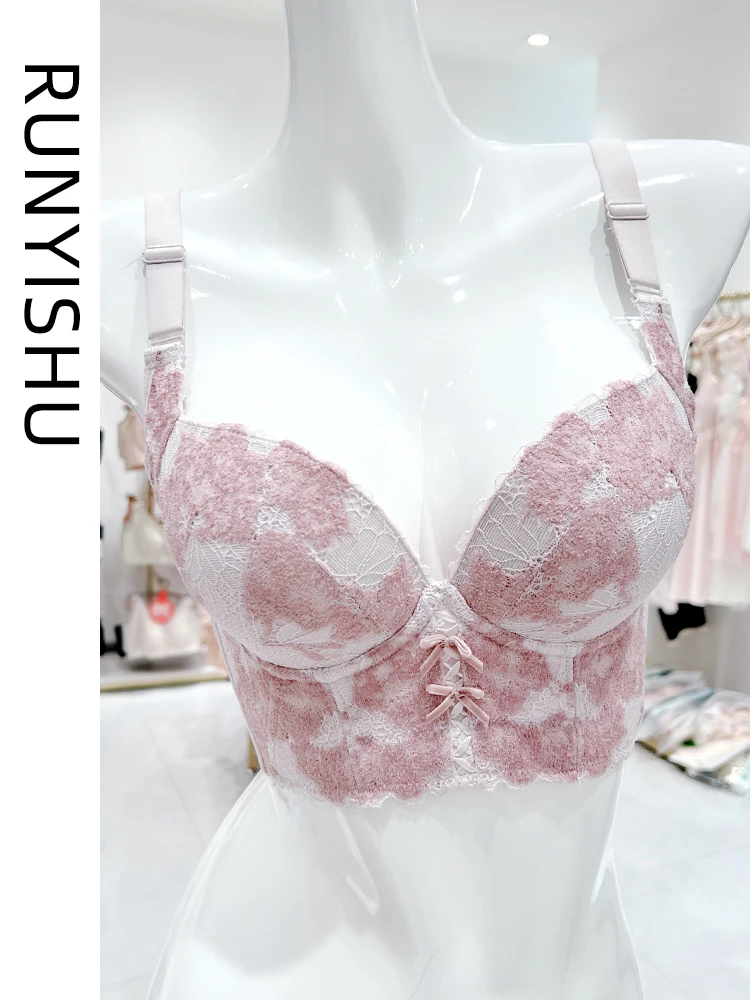 adjustable-anna-a-underwear-women's-thiened-anti-sagging-bra-luxury-sle-fixed-strap-3-4-cup-v-ne-four-seasons-uni