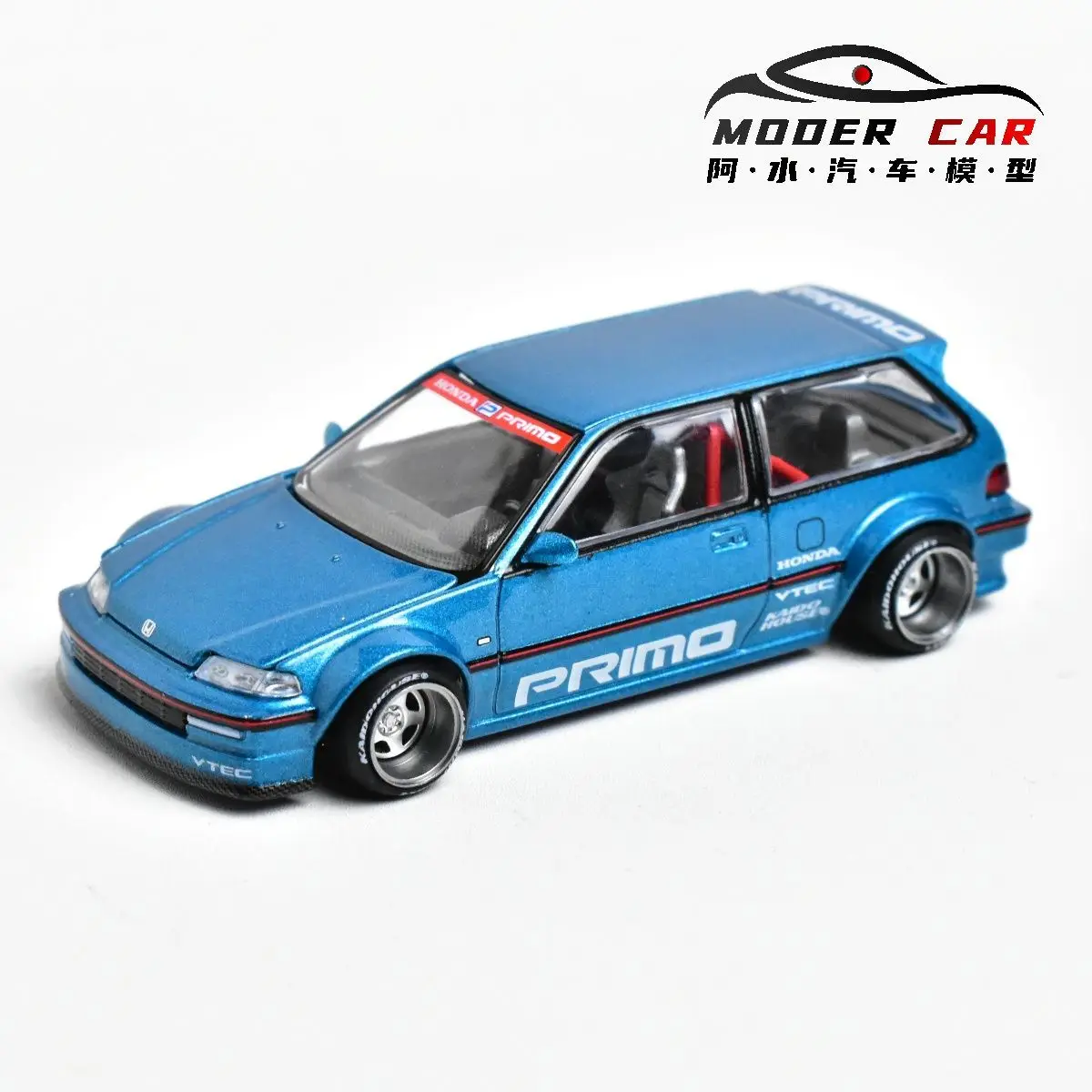 Kaido House + MINIGT TSM 1:64 Civic (EF) Kaido Works V1 126 gegoten modelauto