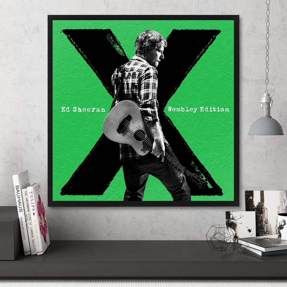 Ed Sheeran X Music Album Poster Canvas Art Print Home Decor Wall Painting ( No Frame )