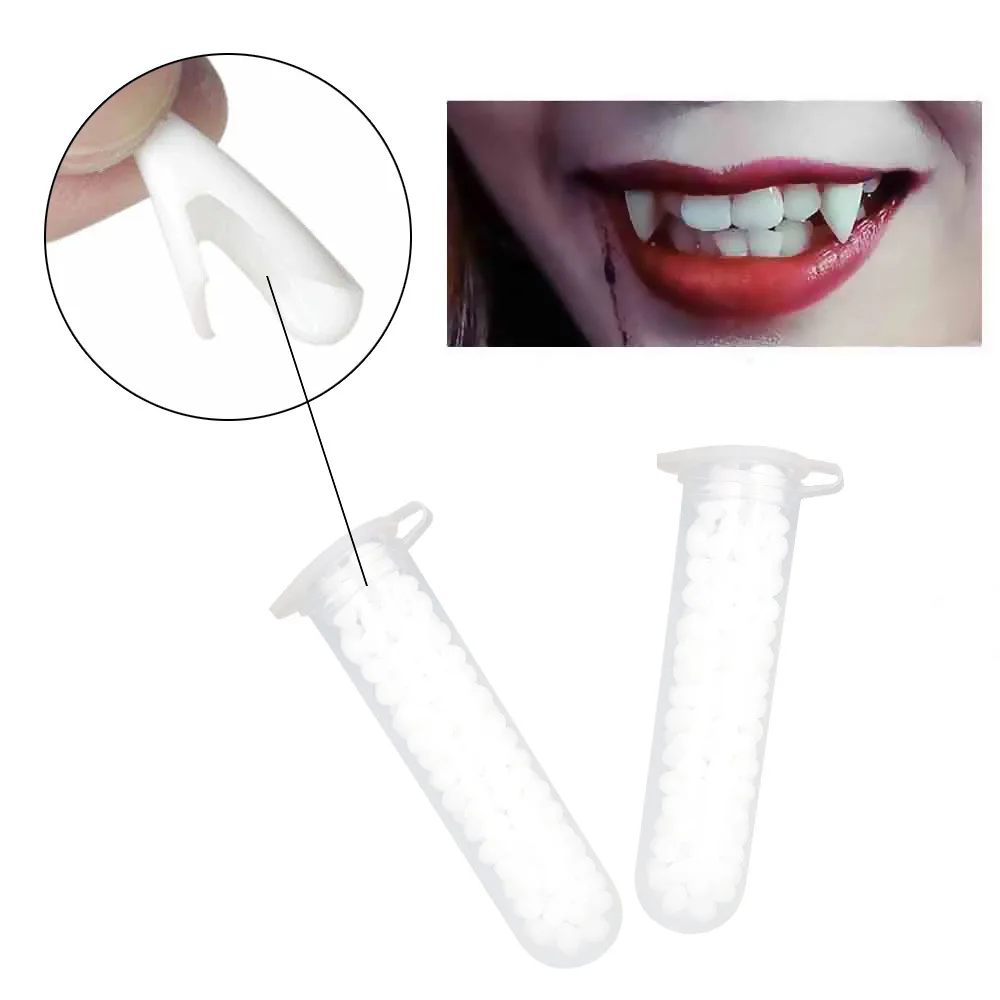 

EELHOE Resin False Teeth Dental Repair Granules Moldable Dentures Broken Tooth Dental Filling Thermoplastic Denture Adhesive 5g