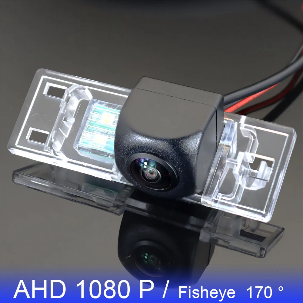 AHD 1080P FishEye Vehicle Rear View Camera For Peugeot 406 407 2D Coupe 508 3008 3008CC Crossover 4D 5D Sedan HD Night Vision