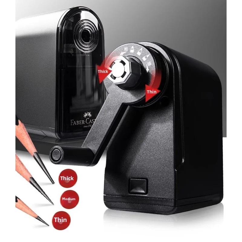 

Ручная художественная точилка для карандашей Faber Castell, руководство для художественного угля и эскизов — длинный эскиз, художников, карандашей для рисования
