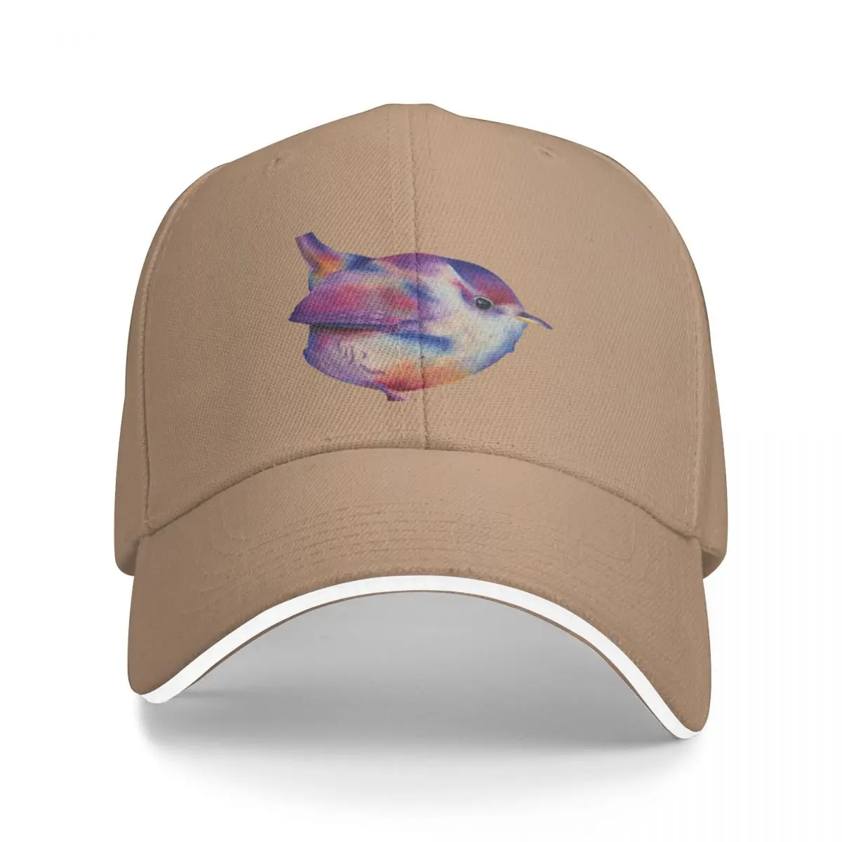 

Colorful Realistic Wren Bucket Hat Baseball Cap sun hat military tactical cap golf hat men Women's